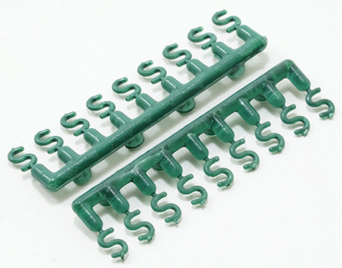 Dollhouse Miniature Tree Ornament Hooks 18Pcs